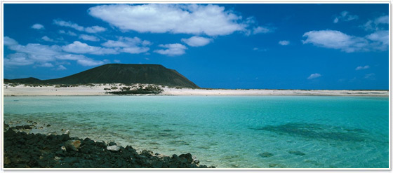 Parco naturale Islote de Los Lobos a Fuerteventura